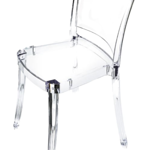 Location de chaise transparente